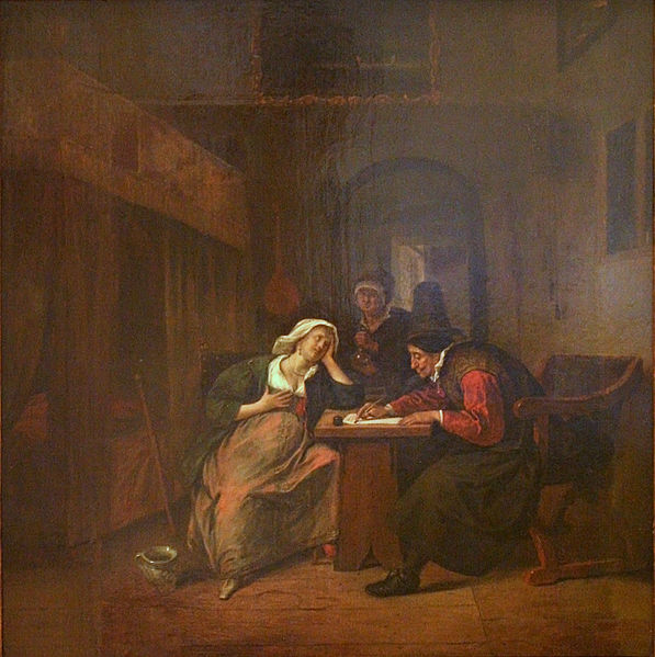 Jan Steen Physician and a Woman Patient